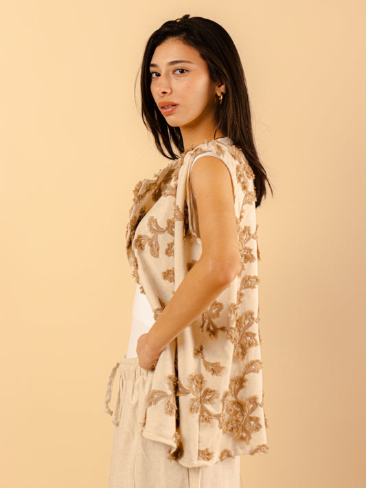 Pure Linen Wide Leg Set