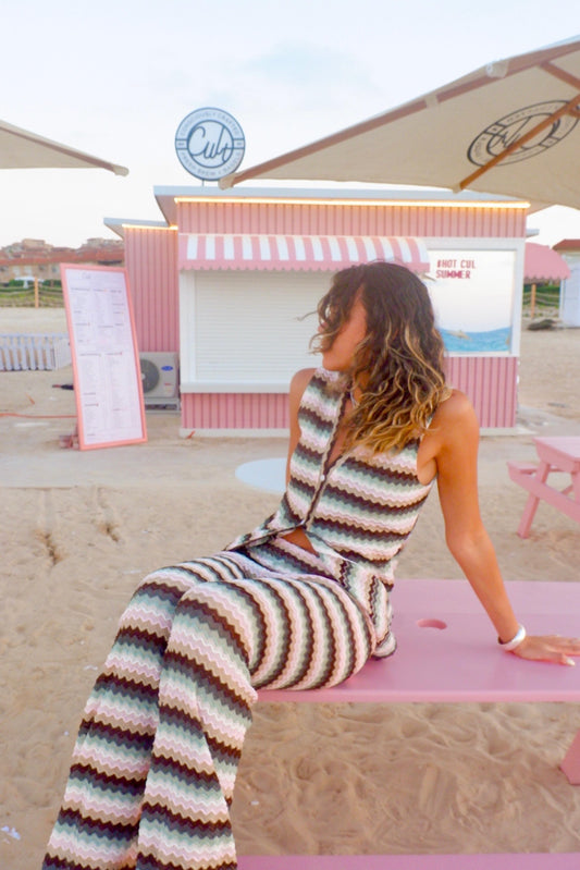 The Striped Zaggy Set