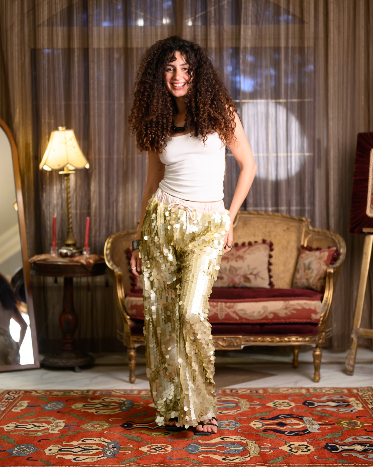 Mermaid Pants - Beige