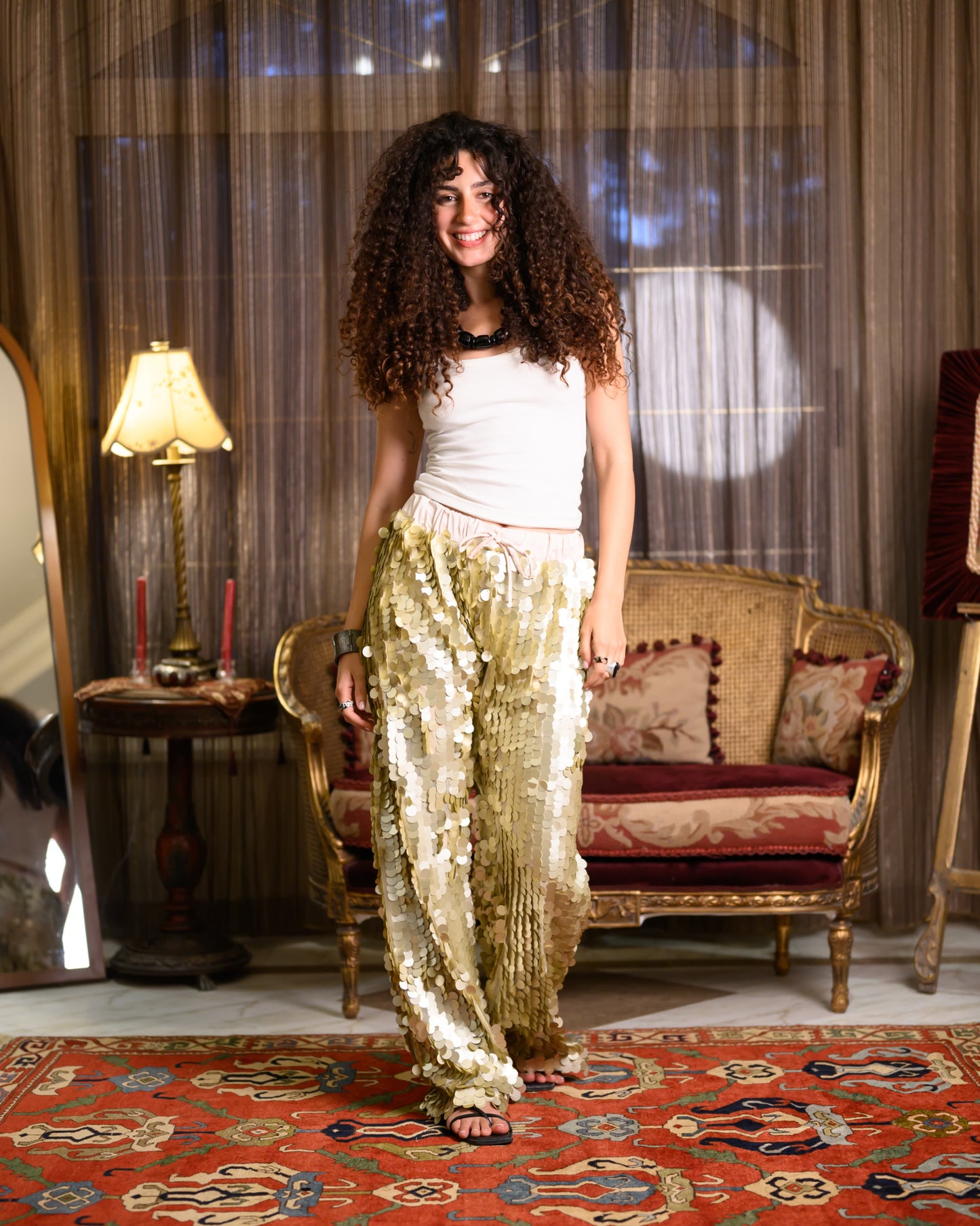 Mermaid Pants - Beige