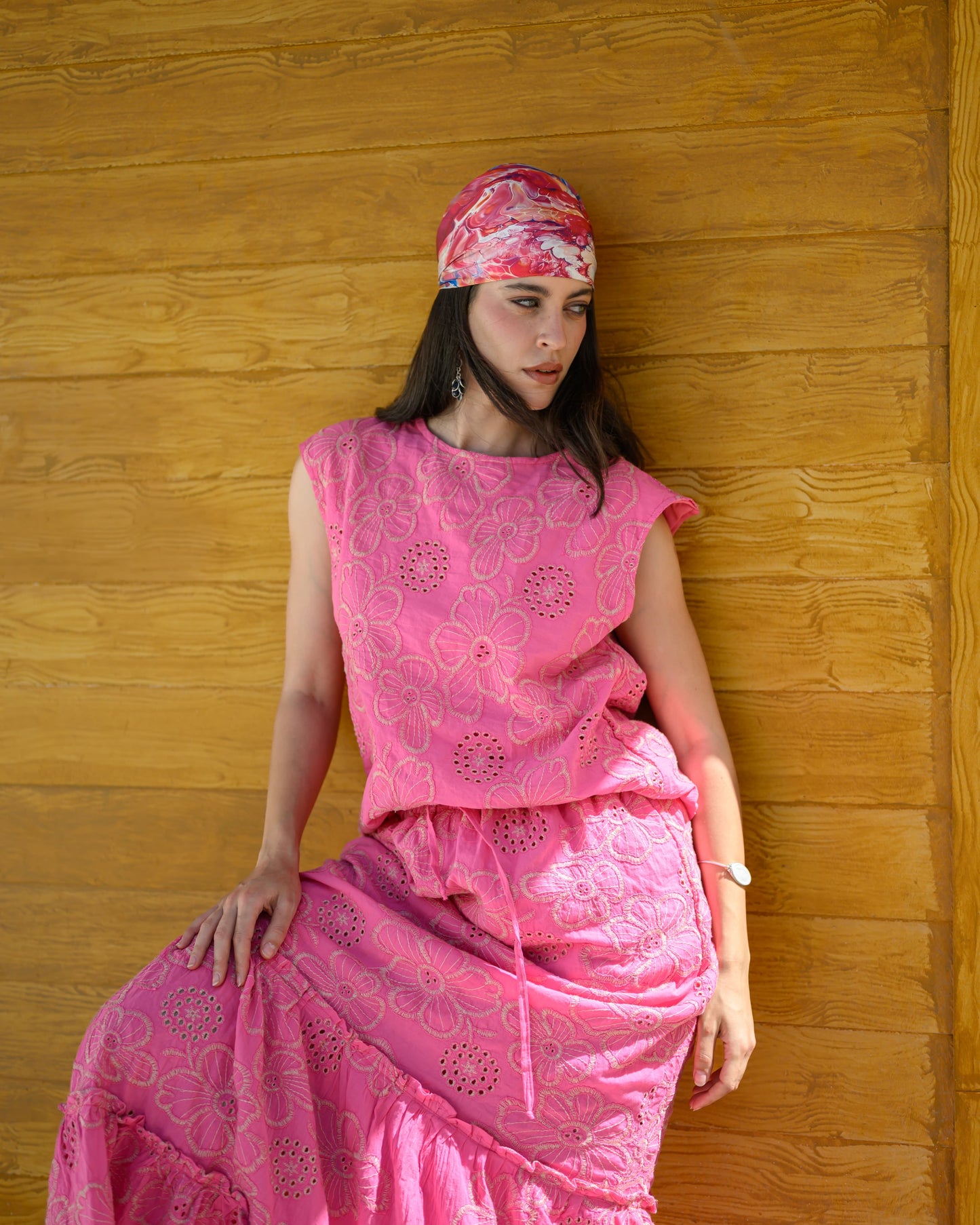 "Fuscia Eylelt Ensemble " Set