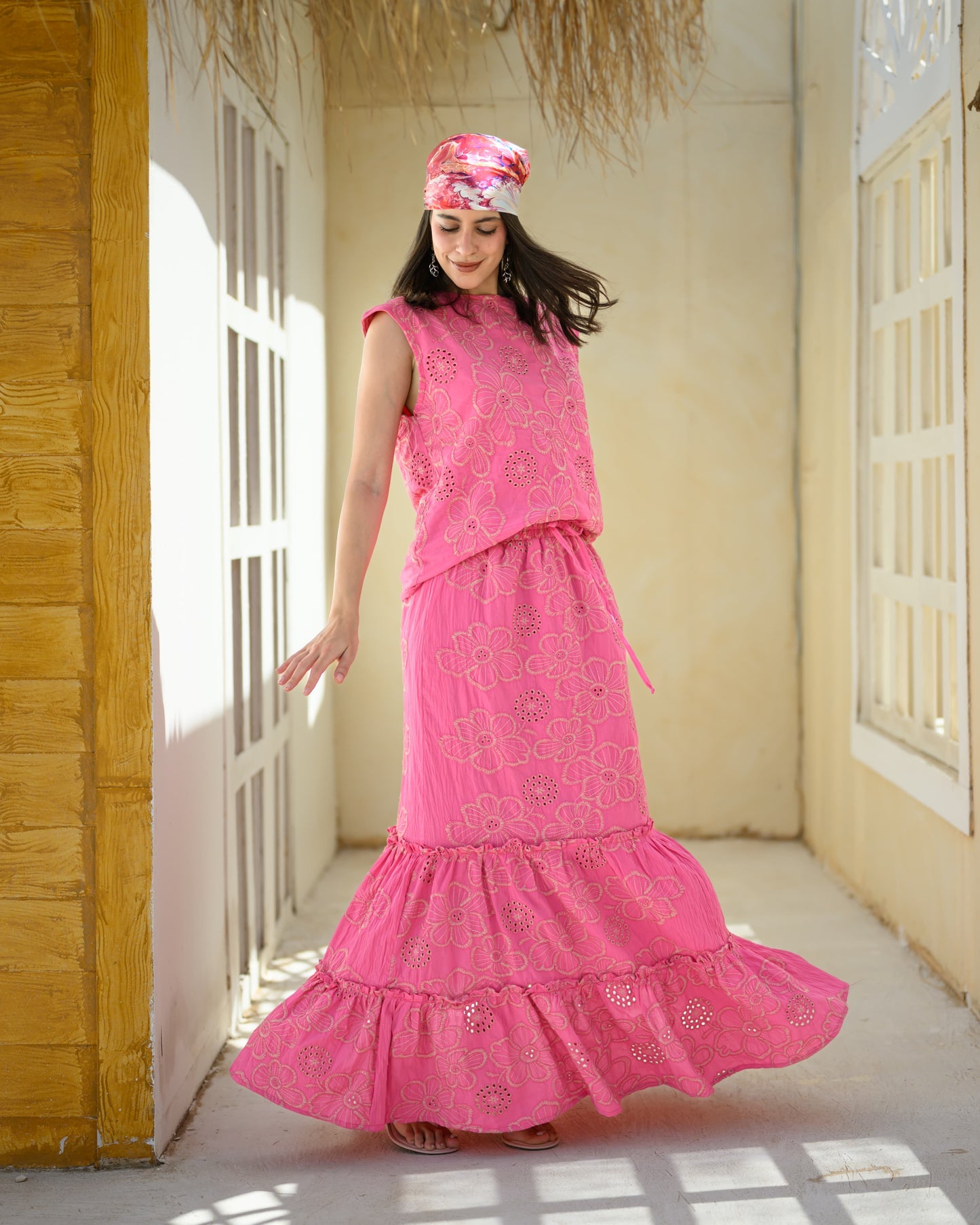 "Fuscia Eylelt Ensemble " Set